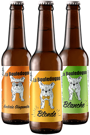 Coffret Bières artisanales - Brasserie La Bouledogue
