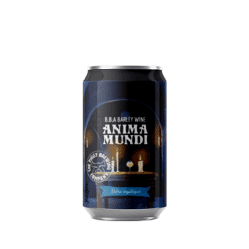Canette de bière Anima Mundi Barley Wine Brasserie Piggy Brewing Company