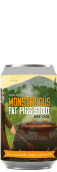 Piggy Brewing Company Monstruous Fat Pigg Stout Hot Choc - Cacao, Vanille, Piment - Find a Bottle