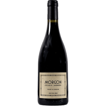 Bouteille de vin Morgon Côte du Py Javernièresdu Domaine des Terres dorées Jean-Paul Brun