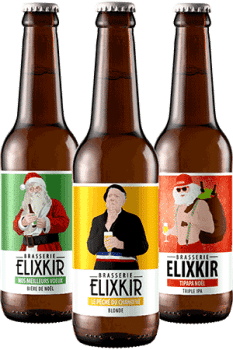 Coffret nouveautés bières brasserie Elixkir