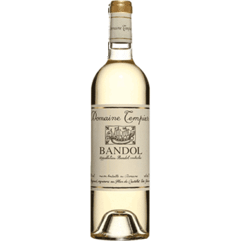 Bouteille de vin Bandol Blanc du Domaine Tempier