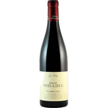 Bouteille de vin Pic Saint Loup Les Eclats du Domaine Mirabel
