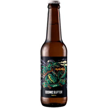 Bouteille de bière artisanale cosmic raptor triple Brasserie Hoppy Road