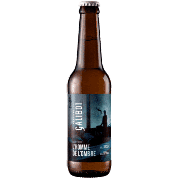 Bouteille de bière l'homme de l'ombre baltic porter brasserie Galibot