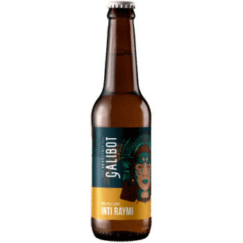 Bouteille de bière inti ramy double india pale lager brasserie Galibot