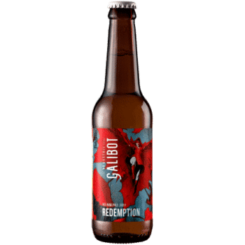 Bouteille de bière red redemption double ipl brasserie Galibot