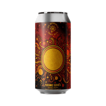 Bière artisanale cashmere cosmic series double neipa brasserie les intenables