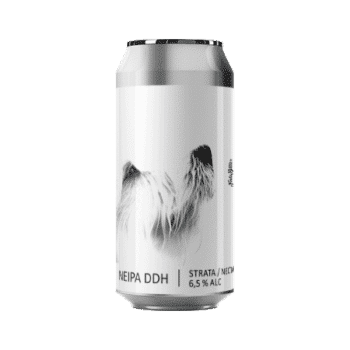 Canette de bière artisanale neipa strata nectaron white dog brasserie Popihn