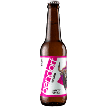 Bière artisanale rodeo abricot Gin Barrel Aged brasserie Bendorf