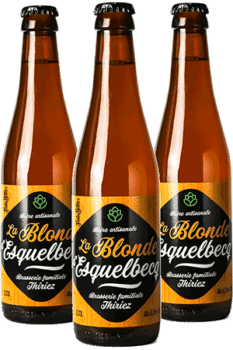 coffret de bières artisanales blonde d'Esquelbecq Brasserie thiriez