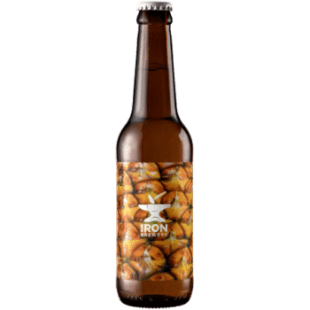 bouteilles de bière quadruple gose ananas artisanale Brasserie Iron