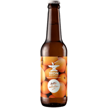 bouteilles de bière artisanale sauavage abricot Brasserie Iron