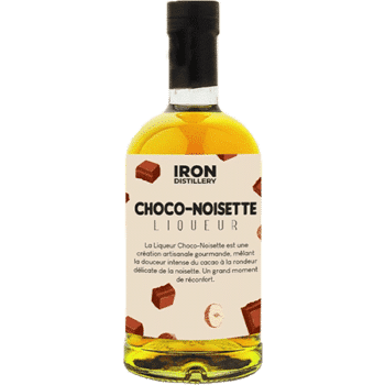 liqueur choco noisette brasserie distillerie iron